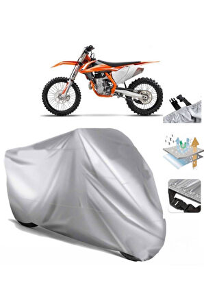 Ktm 450 Sxf  Arka Çanta (bağlantı Tokalı) Uyumlu SolarBlock Prime Motosiklet Brandası Örtüsü