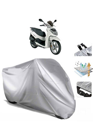 Peugeot Lxr 200i  Arka Çanta (bağlantı Tokalı) Uyumlu SolarBlock Prime Motosiklet Brandası Örtüsü