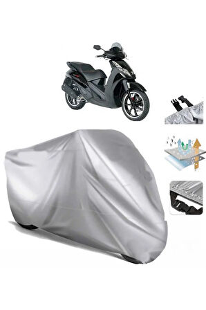 Peugeot Geopolis 300  Arka Çanta (bağlantı Tokalı) Uyumlu SolarBlock  Motosiklet Brandası Örtüsü