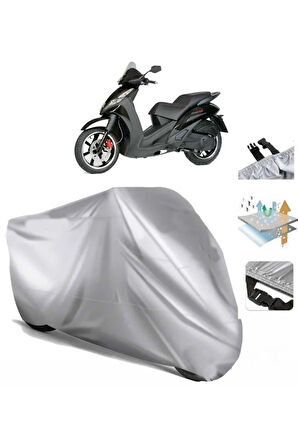 Peugeot Geopolis 400  Arka Çanta (bağlantı Tokalı) Uyumlu SolarBlock  Motosiklet Brandası Örtüsü