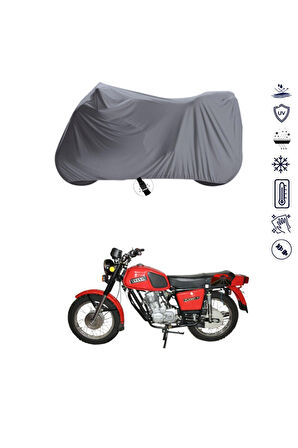 Planet 4 1987-1992 Çantalı  Bağlantı Tokalı  Uyumlu SolarBlock Prime Motosiklet Brandası Örtüsü