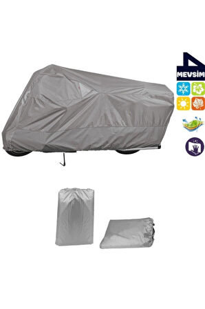 Piaggoi Runner 180 Arka Çanta   Bağlantı Tokalı  Uyumlu SolarBlock Prime Motosiklet Brandası Örtüsü