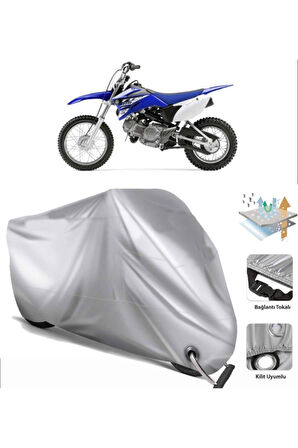 Yamaha Ttr 110 E  Arka Çanta (bağlantı Tokalı) Uyumlu SolarBlock Prime Motosiklet Brandası Örtüsü
