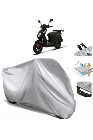 Sym Xpro 125  Arka Çanta (bağlantı Tokalı) Uyumlu SolarBlock Prime Motosiklet Brandası Örtüsü