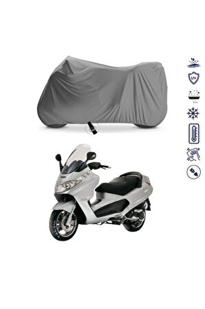 Piaggio X8 250 Premium  Bağlantı Tokalı  Uyumlu SolarBlock Prime Motosiklet Brandası Örtüsü