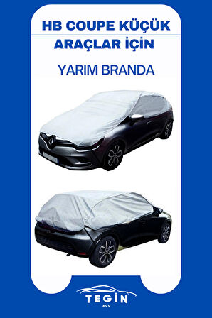 Dacia Sandero Stepway 2012 - 2020 Hatchback Uyumlu SolarBlock Yarım Araba Brandası