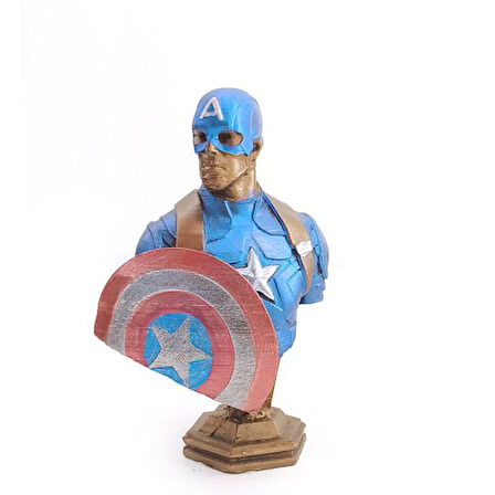 Captain America Büst Küçük Boy