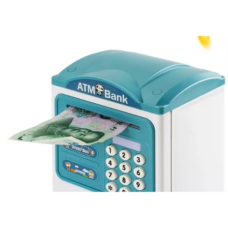 Sevimli Tasarımlı Şifreli Atm Kumbara
