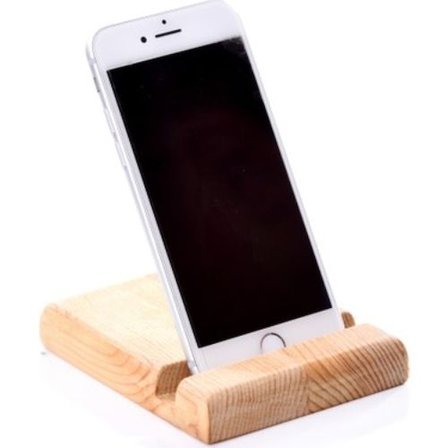 Ahşap Cep Telefonu Tablet Standı