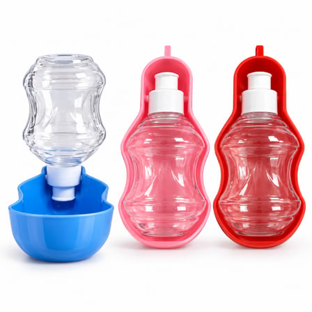 Evcil Hayvan Su Matarası - 250 Ml - Taşınabilir - Plastik