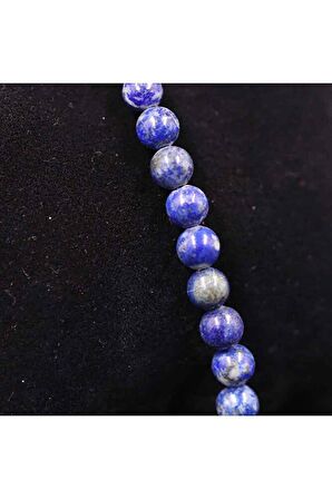 Lapis Lazuli Taşı Doğal Taş Dizi (6MM)