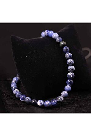 Lapis Lazuli Taşı Doğal Taş Dizi (8MM)