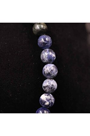 Lapis Lazuli Taşı Doğal Taş Dizi (8MM)