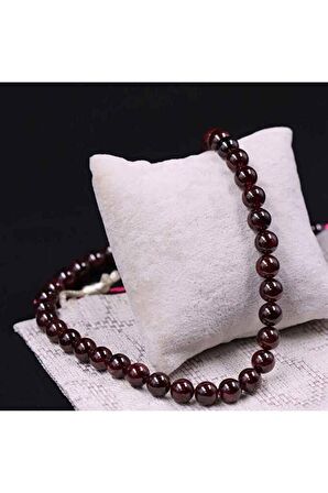 Lal (GARNET) Taşı Doğal Taş Dizi (8MM)