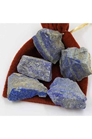 Lapis Lazuli Taşı Işlenmemiş Doğal Taş Ham Kütle 25/35 gr