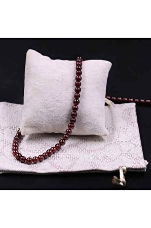 Lal (garnet) Taşı Doğal Taş Dizi (6mm)