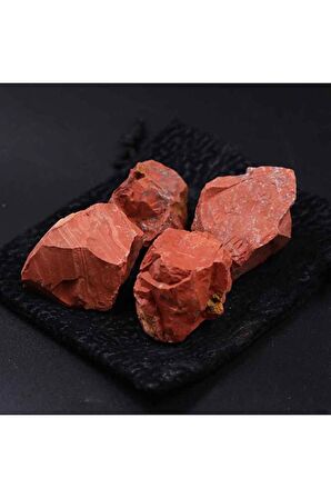 Jasper Taşı Kırmızı Renk İşlenmemiş Doğal Taş Ham Kütle 55-65 gr