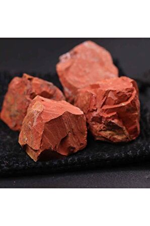 Jasper Taşı Kırmızı Renk İşlenmemiş Doğal Taş Ham Kütle 55-65 gr