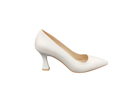 Merry Pace 6394066Z 7 cm Kadeh Topuklu Sivri Burun Kadın Stiletto Ayakkabı