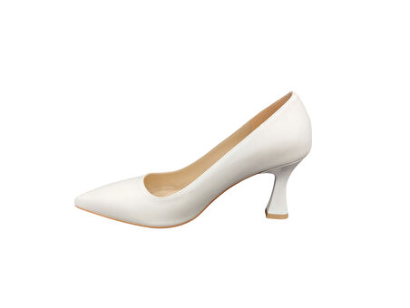 Merry Pace 6394066Z 7 cm Kadeh Topuklu Sivri Burun Kadın Stiletto Ayakkabı