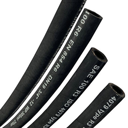 TAM HİDROLİK 3/8" Seltex R6 Hidrolik Hortum 1 Metre