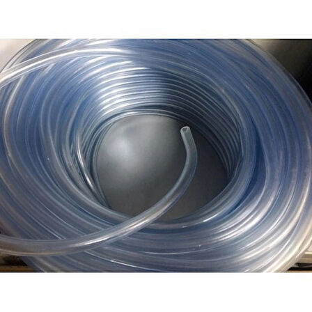 TAM HİDROLİK 7X12 MM PVC ŞEFFAF HORTUM
