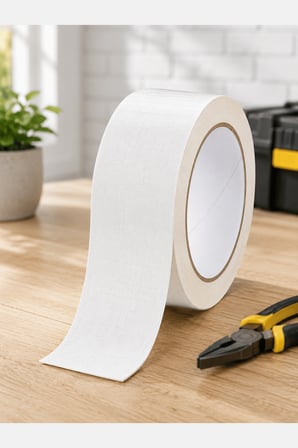 Tamir Bandı 48 mm x 10 Metre Çok Amaçlı Beyaz Duct Tape – Suya ve Hava Koşullarına Dayanıklı, Güçlü Yapışkanlı, Elle Koparılabilir Hortum, Boru, Çadır, Sera, Paketleme, Sabitleme ve İzolasyon Bandı