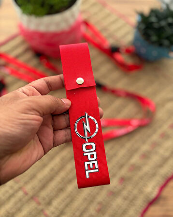 Opel Tasarımlı, Kırmızı Renk Yüksek Kalite Tampon & Çeki ipi