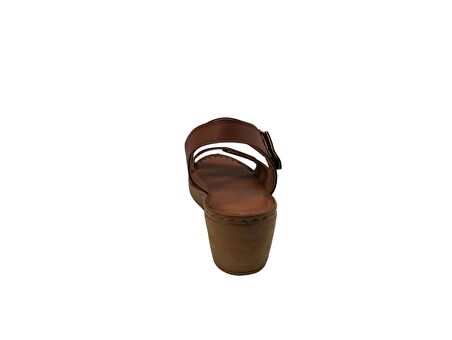Merry Pace 242368Z Ortopedik Comfort Taban Cırtlı Kadın Sandalet Ayakkabı