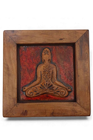 Toprakana Art Buddha Seramik Duvar Panosu