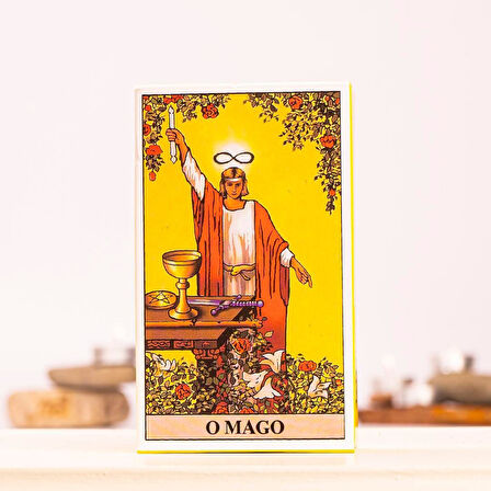The Rider - Waite O Mago Tarot Deck Tarot Kart Destesi