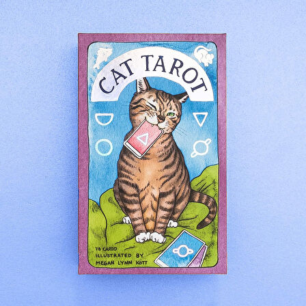 Cat Tarot 78 Cards - Kedi Tarot Kart Destesi