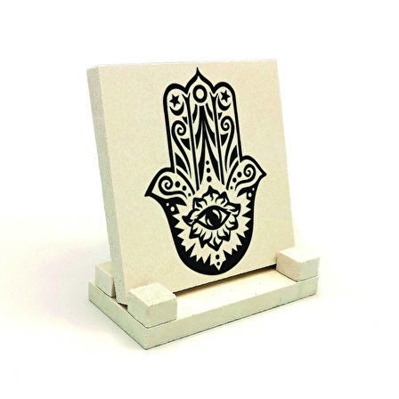 Fatıma’nın EliBaskılı Doğaltaş Masaüstlük