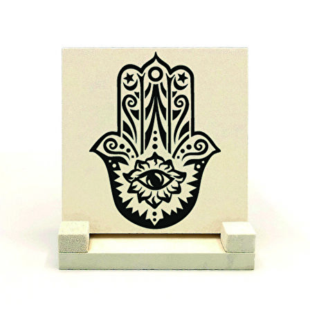 Fatıma’nın EliBaskılı Doğaltaş Masaüstlük