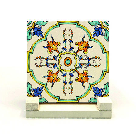 İtalyan DeseniBaskılı Doğaltaş Masaüstlük