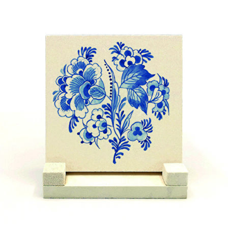 Hollanda DeseniBaskılı Doğaltaş Masaüstlük