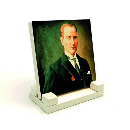 AtatürkBaskılı Doğaltaş Masaüstlük