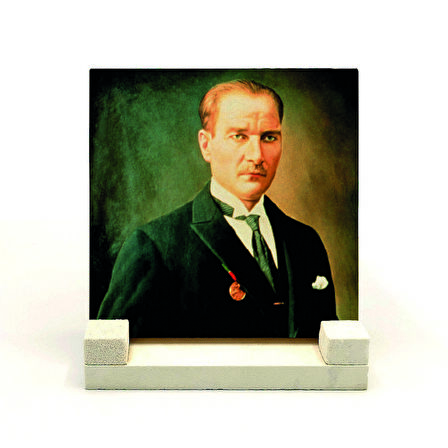 AtatürkBaskılı Doğaltaş Masaüstlük