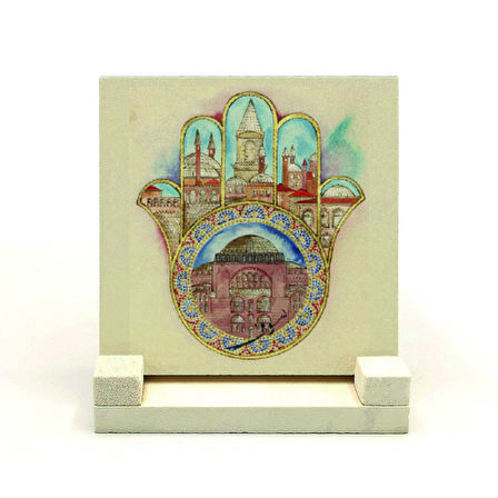 İstanbul Sembolik YerlerBaskılı Doğaltaş Masaüstlük