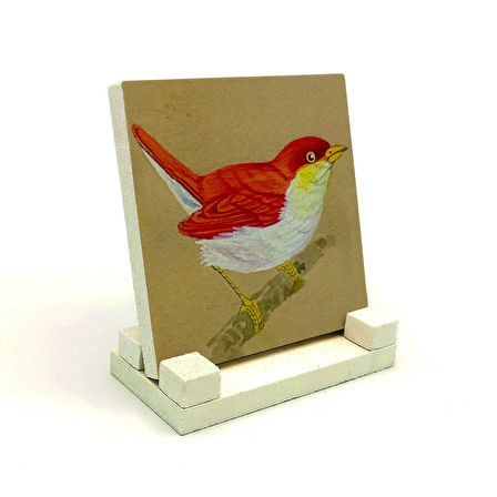 KuşBaskılı Doğaltaş Masaüstlük