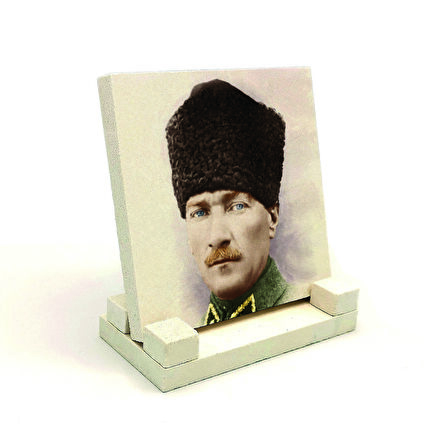 AtatürkBaskılı Doğaltaş Masaüstlük