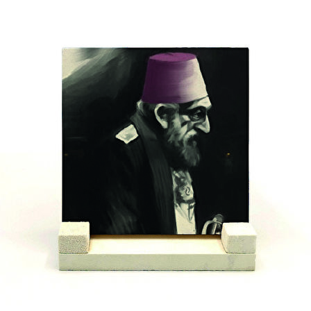 2. AbdülhamidBaskılı Doğaltaş Masaüstlük