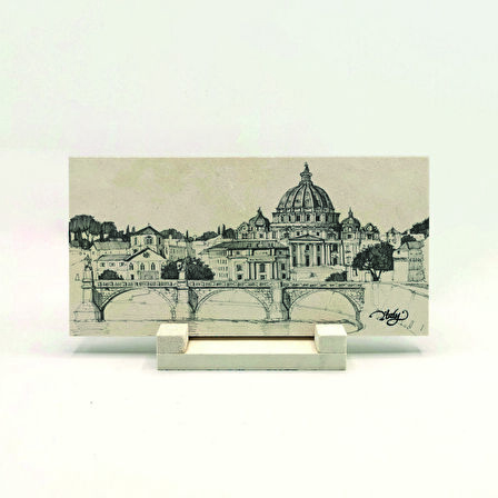 İtalyaBaskılı Doğaltaş Masaüstlük