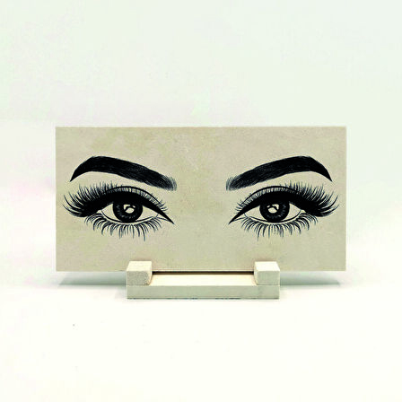 Arap KadınBaskılı Doğaltaş Masaüstlük