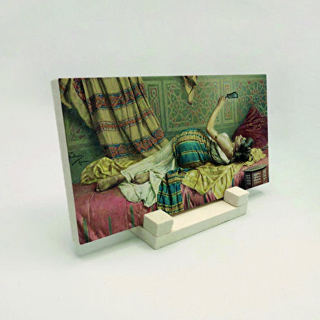 Francesco Ballesio (1860-1923)Baskılı Doğaltaş Masaüstlük