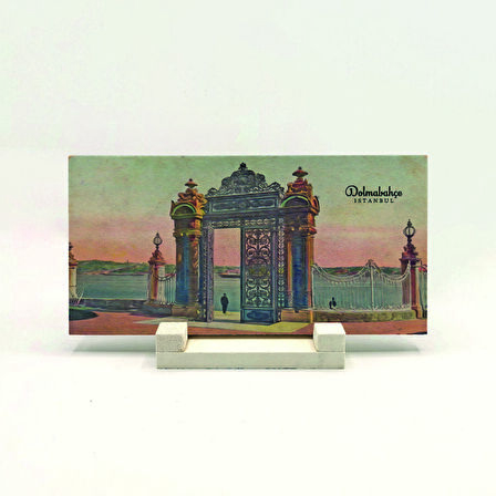 DolmabahçeBaskılı Doğaltaş Masaüstlük