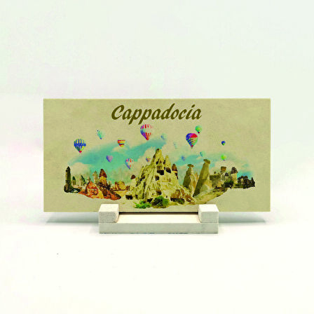 KapadokyaBaskılı Doğaltaş Masaüstlük