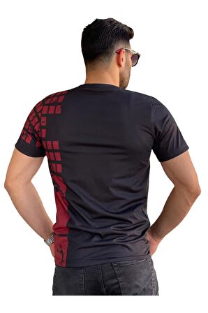 - Erkek Dijital Maça Baskılı Yeni Sezon T-shirt New Collection