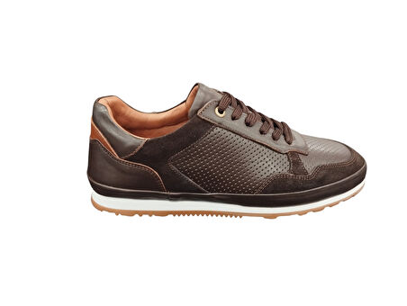 Slope 936103M İç Dış Hakiki Dana Derisi Ortopedik Erkek Günlük Casual Sneaker Ayakkabı