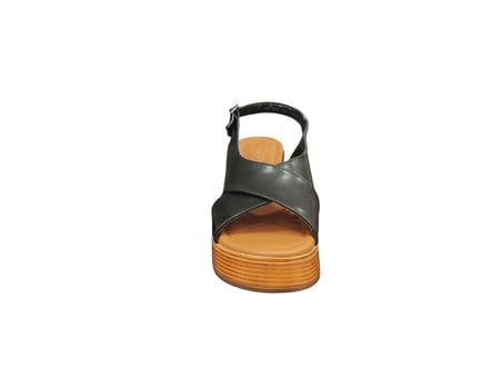 Taşçı Ayakkabı Ventes 7920799Z Kadın 6 cm Dolgu Topuk Yumuşak İç Pedli Tek Bant Sandalet Ayakkabı